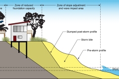 2020 - Beach dune profile - zone of reduced foundation - Anna Blacka