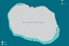 2021 Rarotonga, Cook Islands, base map - Anna Blacka